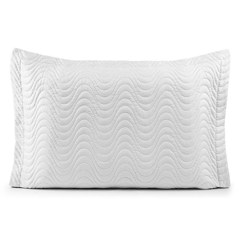 Porta Travesseiro Avulso 70cm x 50cm Com Debrum 1 Peça Laura Matelado 100% Poli