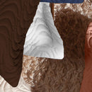 Porta Travesseiro Avulso 70cm x 50cm Com Debrum 1 Peça Laura Matelado 100% Poli