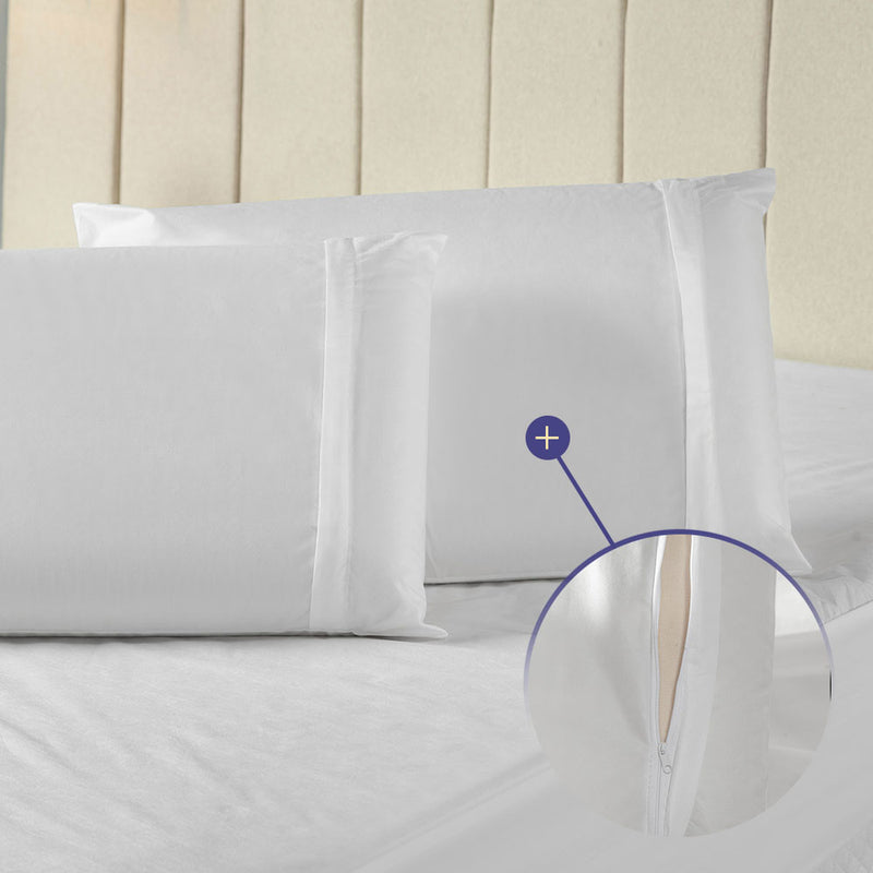 Protetor de Travesseiro 68cm x 48cm 1 Peça Impermeável 100% Polipropileno - Br