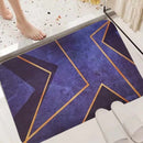 Tapete Mágico do Tiktok Super Absorvente Antiderrapante Seca em Segundos