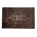 Tapete de Porta Entrada BEM VINDO 37X57CM