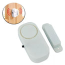 ALARME SENSOR PORTA JANELA MAGNETICO ANTI ROUBO SIRENE SEM FIO RESIDENCIAL COMER