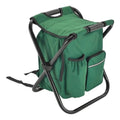 BANQUETA DOBRAVEL COM BOLSA MOCHILA SEMI TERMICA CADEIRA BANCO PARA PESCA CAMPIN