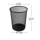 LIXEIRA METAL PARA ESCRITORIO SALA E CONSULTORIO