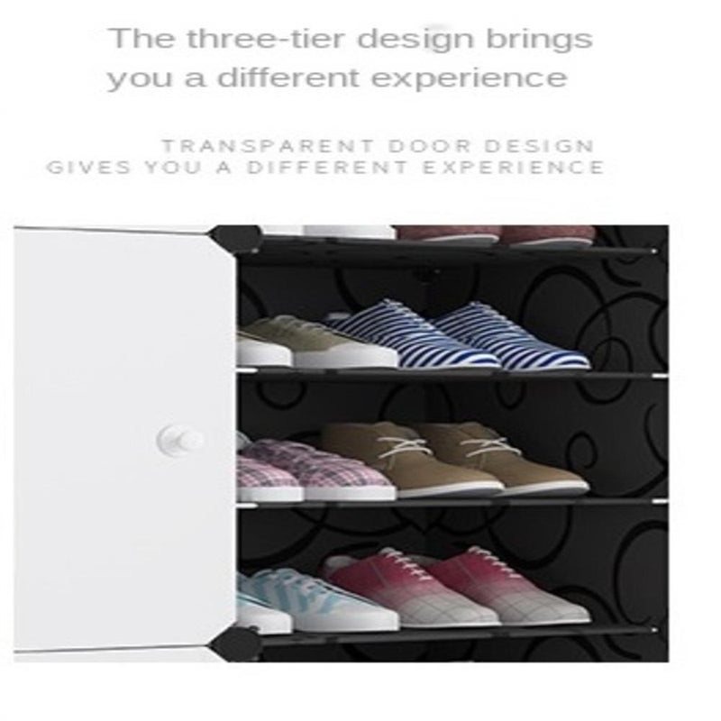 SAPATEIRA MODULAR GIGANTE 12 PORTAS 144 CALCADOS ARMARIO 72 PARES ORGANIZADOR TE