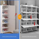 SAPATEIRA MODULAR GIGANTE 12 PORTAS 144 CALCADOS ARMARIO 72 PARES ORGANIZADOR TE