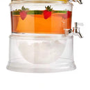 SUQUEIRA TRIPLA DISPENSER 3 EM 1 GRANDE 10,5 LITROS  MULTIUSO