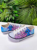 Tenis Tematico Stitch e Angel Rosa