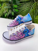 Tenis Tematico Stitch e Angel Rosa