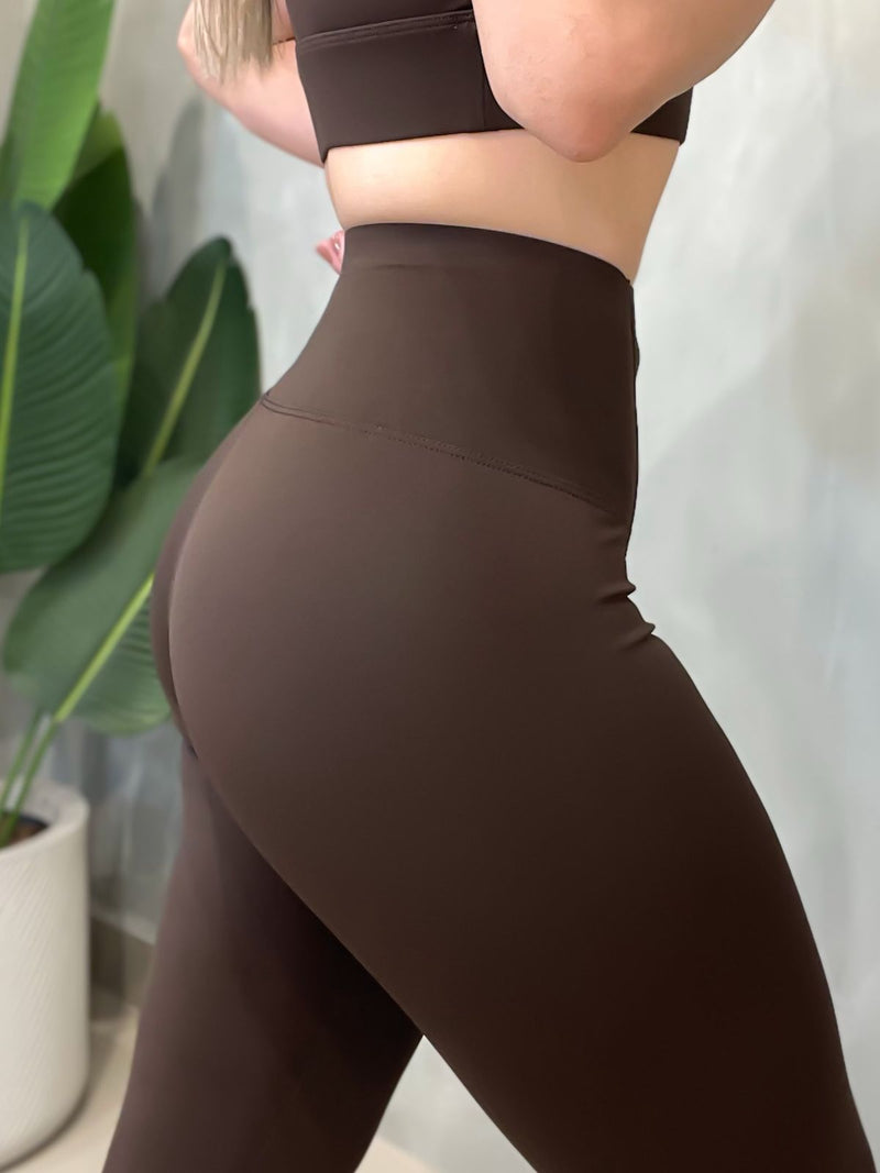 Calça Fitness em Poliamida Alta Compressão