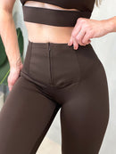 Calça Fitness em Poliamida Alta Compressão